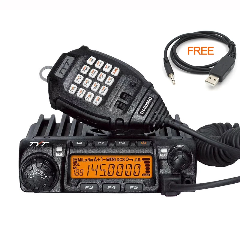 TYT TH-9800 Quad Band Car Walkie Talkie With 50W Output Power Radio Mobile Transceiver