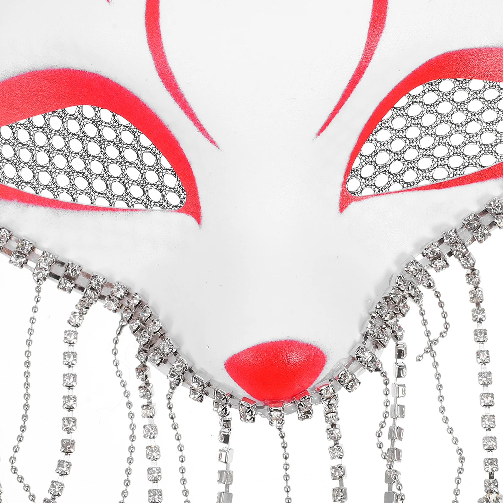 キツネマスクカーニバルコスチューム女性用コスプレパーティー仮装装飾小道具飾る