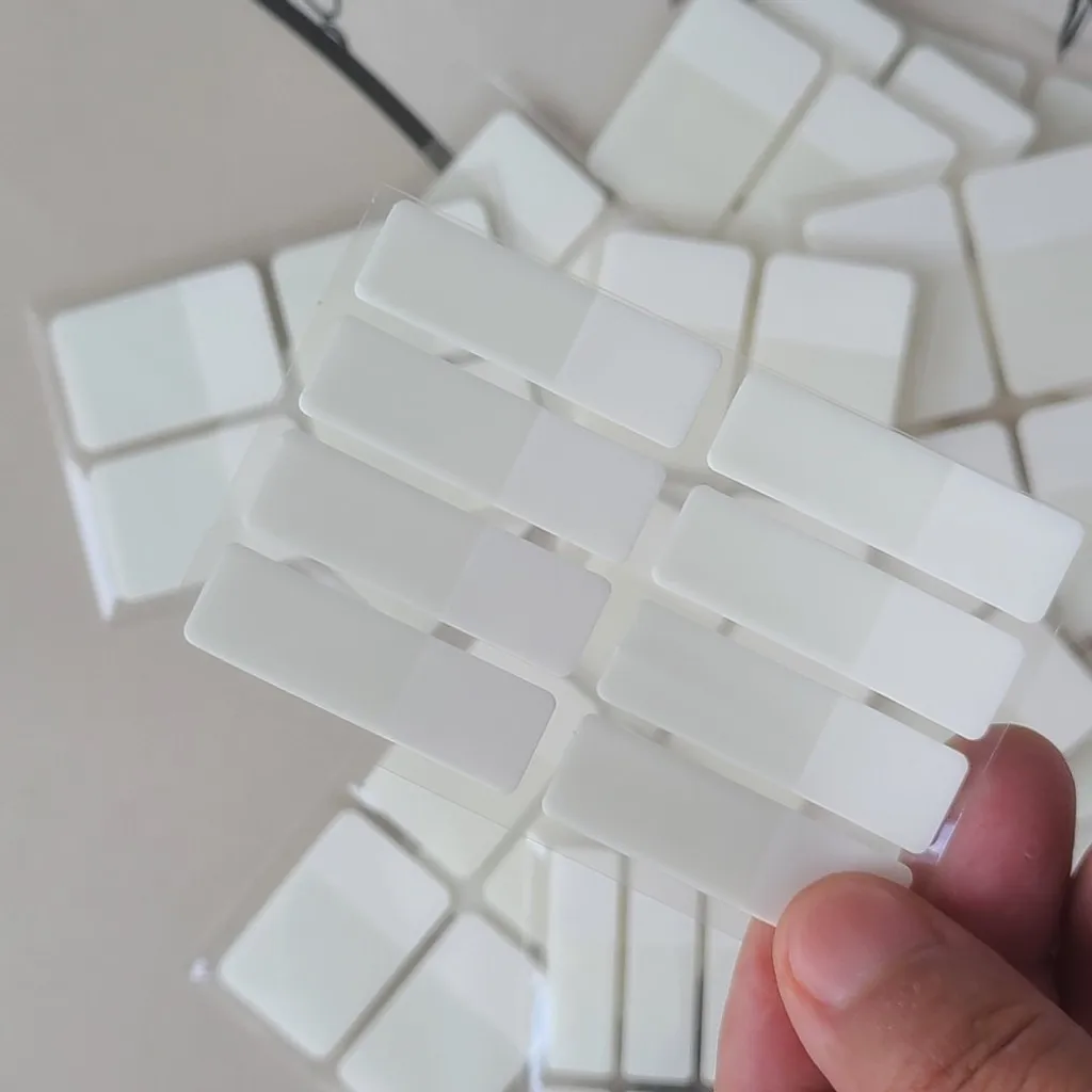 PET-indexstickers Studenten Boekmarkering Etiketten Mappen Classificatie Tabbladen Zelfklevende plaknotities voor paginamarkering Planner