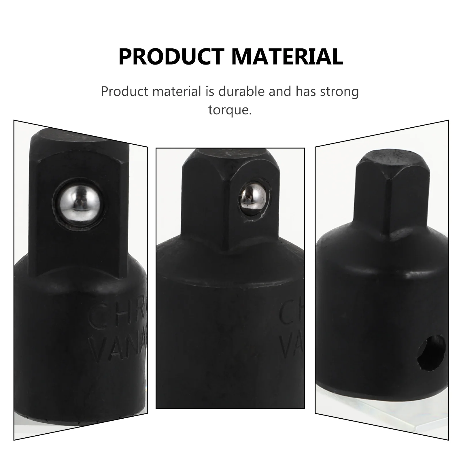 

4Pcs Sturdy Reducer Socket Adapters High Bearing Capacity Car Repair Accessories Sleeve Converter Kit Professional Durable