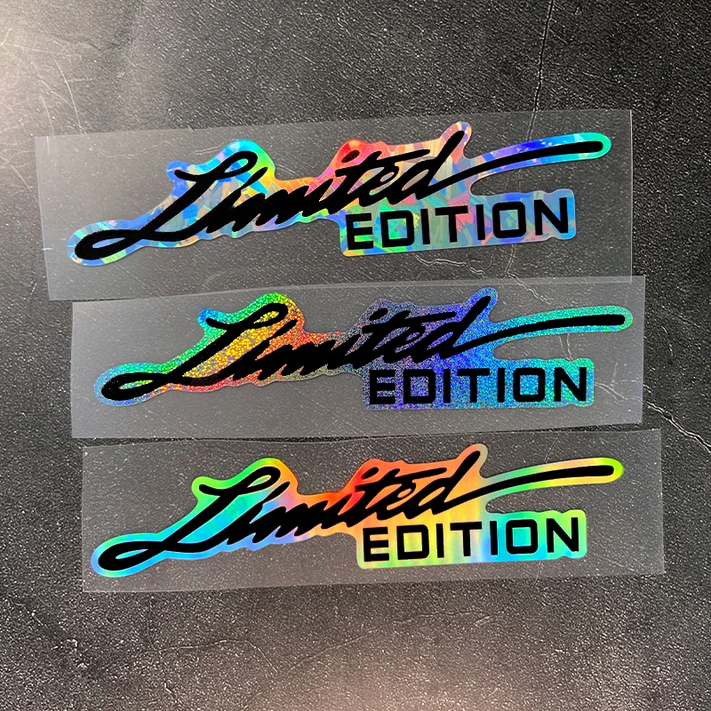 

1PC Limited Edition Motorcycle Sticker Waterproof for Motorbike Fuel Tank Fairing Helmet Box Scooter Universal Vinyl Decals