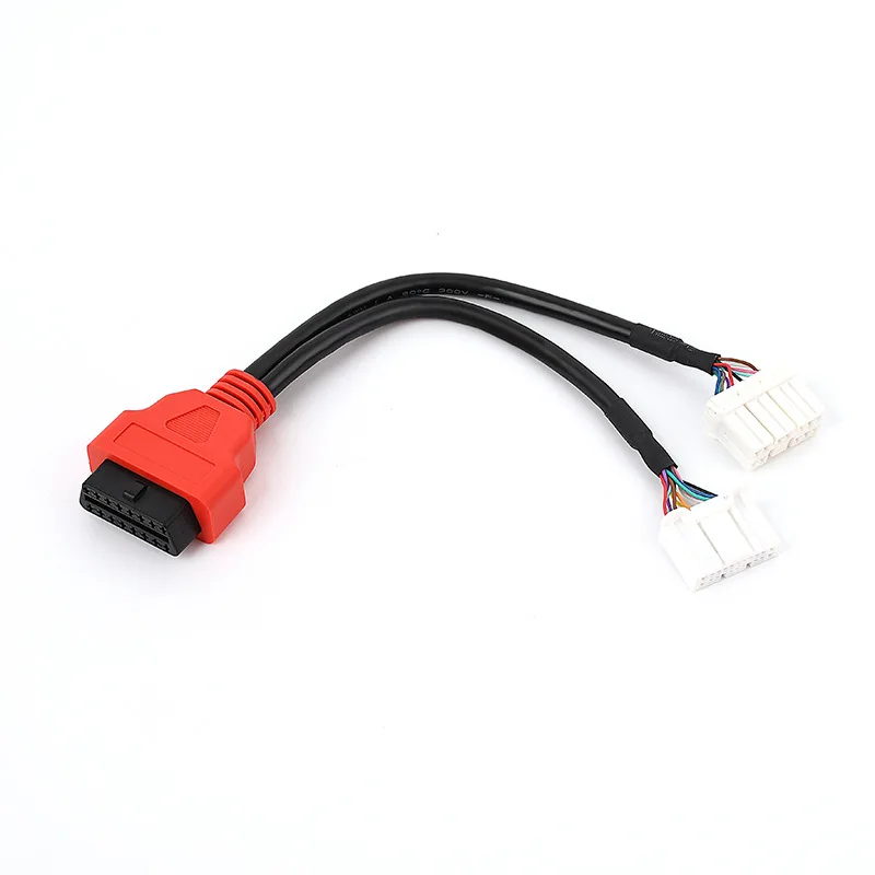 For Autel and Launch Tesla-specific Wiring Harness OBD Dual-head Conversion Cable, Tesla Model3 and ModelY Diagnostic Cable