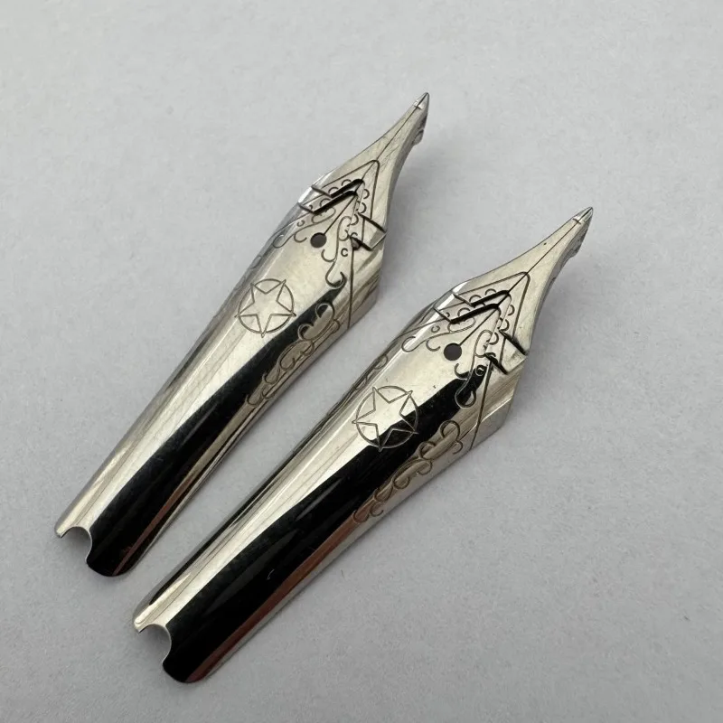 Latest Three layer Armor No.6 Long Knife Grinding Pen Tip Hand Polishing Pen Replacement Parts Smooth Writing Office Accessories