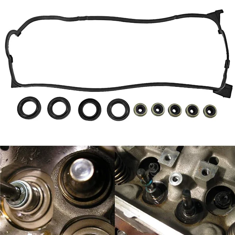 

10X 12030-P2A-000 Valve Cover Gasket Kit Set For Honda Civic Del Sol