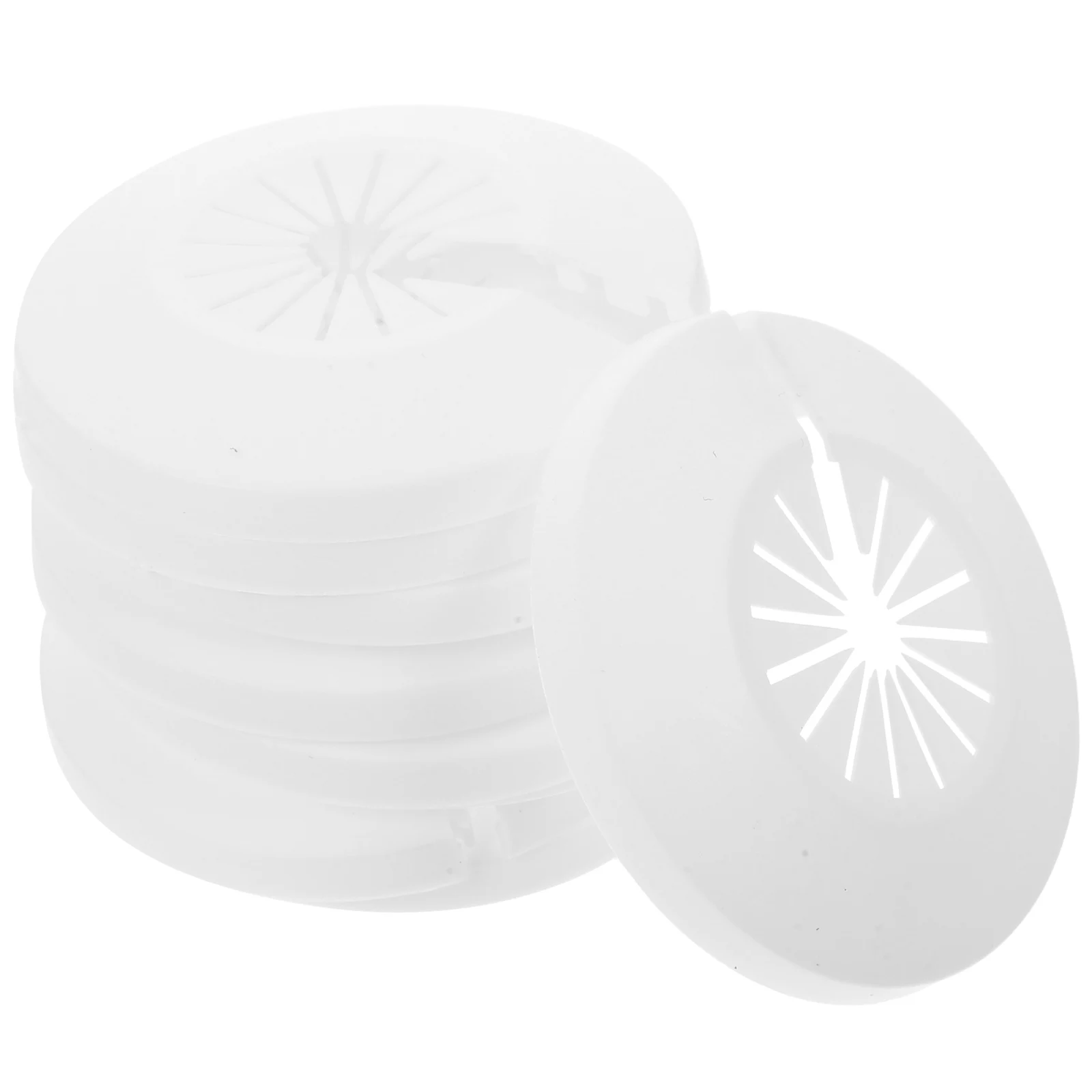 

10pcs Pipe Decoration Cover Galvanized Floor Wall Drainage Plumbing Concealment Sealing Flange for Bathroom