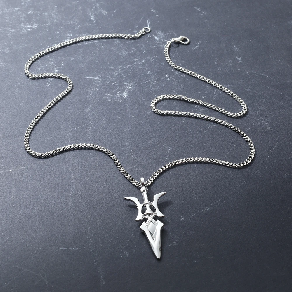 Anime Ghost Death Keychain Note Misa Amane Halberd-Shaped Pendant Cosplay Fan Jewelry Accessory Gift