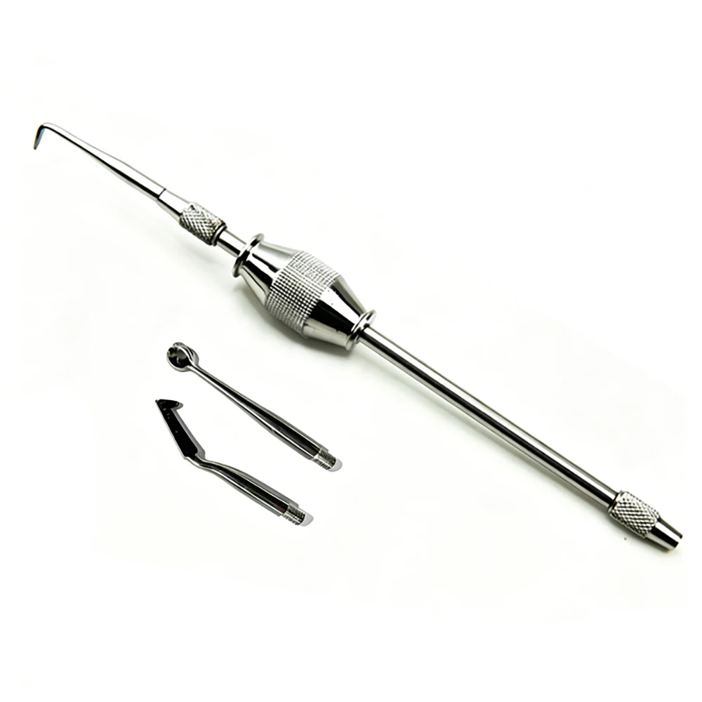 PIORPOY Dental Crown Remover Manual Removing Crown Tool Stainless Steel Reusable Dentistry Cleaning Filling Teeth Equipments