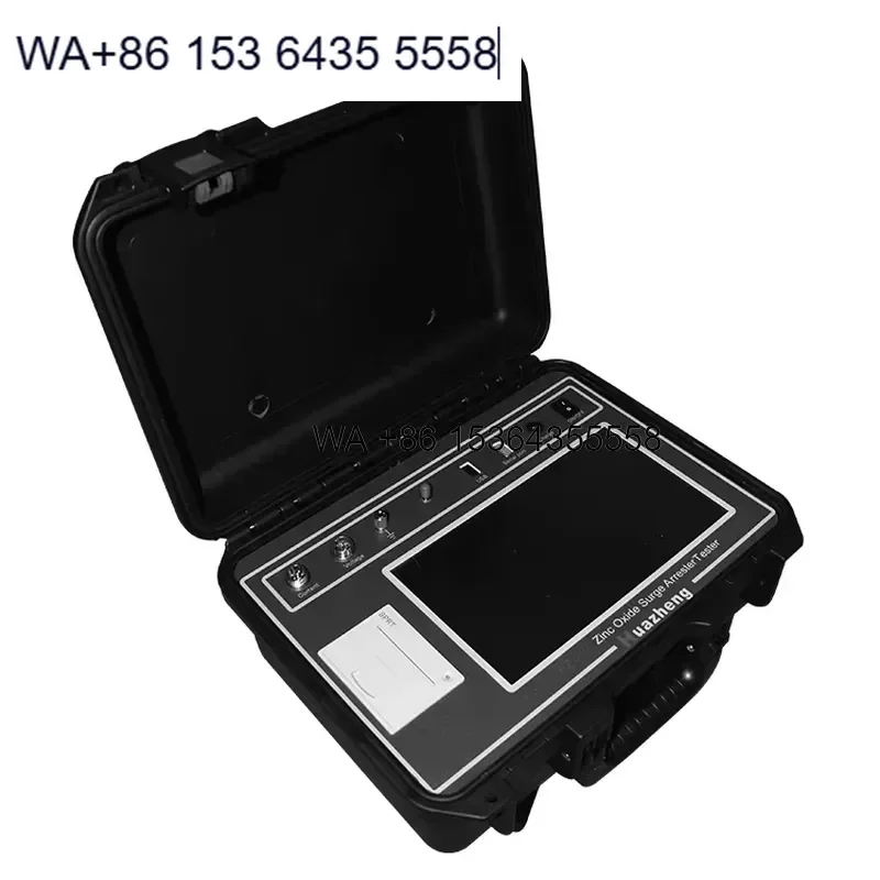 Wmwmnu for Surge Arrester Tester Zinc Oxide Automatic Portable MOA Leakage Current Analyzer With Digital Readout Unit Work