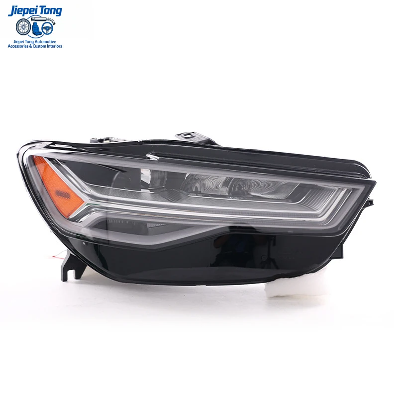 Suitable for 16-18 Audi A6 US version headlight assembly C7PA high-end LED daytime running light headlamp OE US standard
