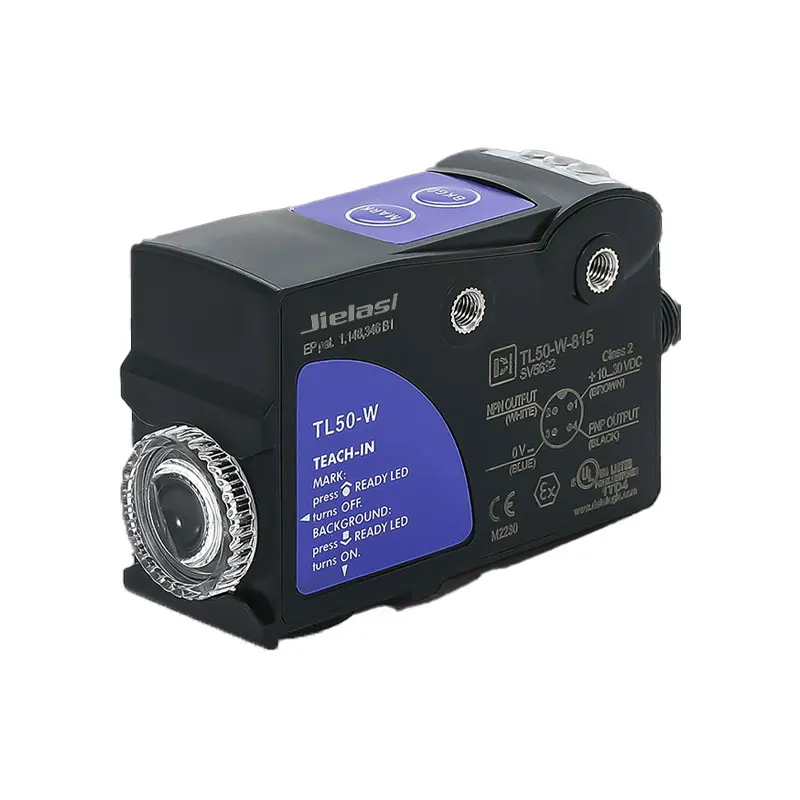 

Датчик цветовой маркировки TL50-W-815, распознавание цветов, интеллектуальный электрический фотоэлектрический переключатель для обнаружения глаз, оригинальный продукт