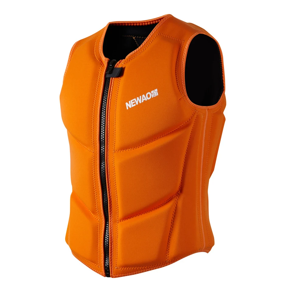 Wake Surfing Impact Vest CE Approved Neoprene Life Jacket Wakesurf