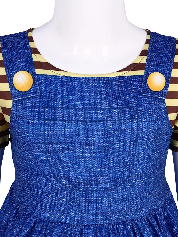 2025 halloween Agnes jupe Despicable Me película cosplay disfraz Halloween Minion personaje habiller tenue