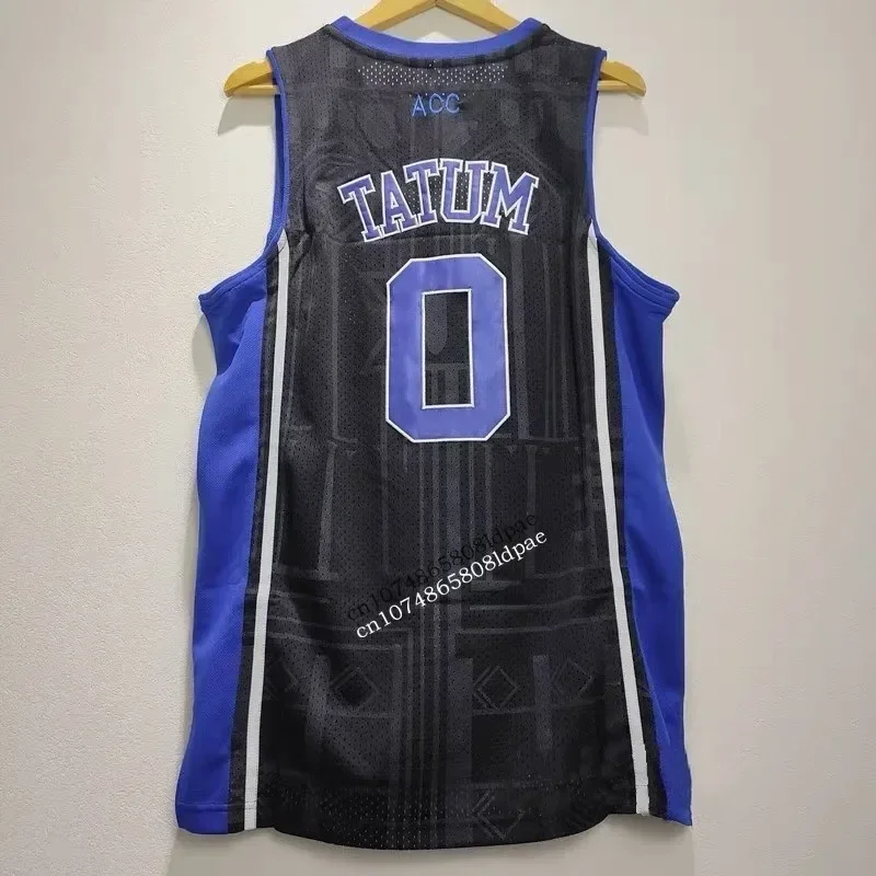 Basketball Jersey Men Women Oversize 0 Tatum Duke University Embroidery Sewing Breathable Sports 1 Irving Sportswear