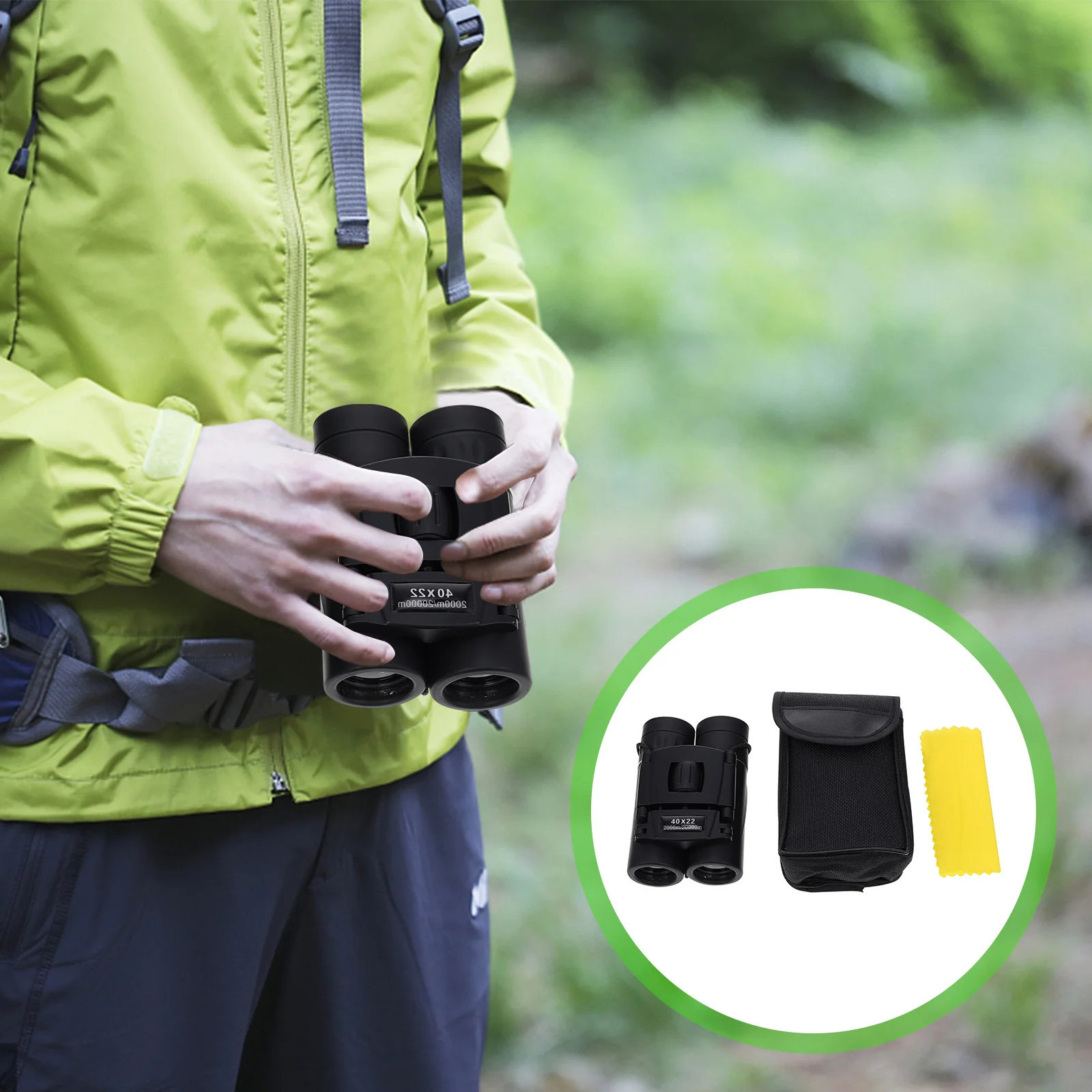 1 قطعة عالية الوضوح 22 مللي متر 40x التكبير المدمجة لمشاهدة الطيور الحفل مسرح أوبرا السفر التنزه الاستخدام في الهواء الطلق #1