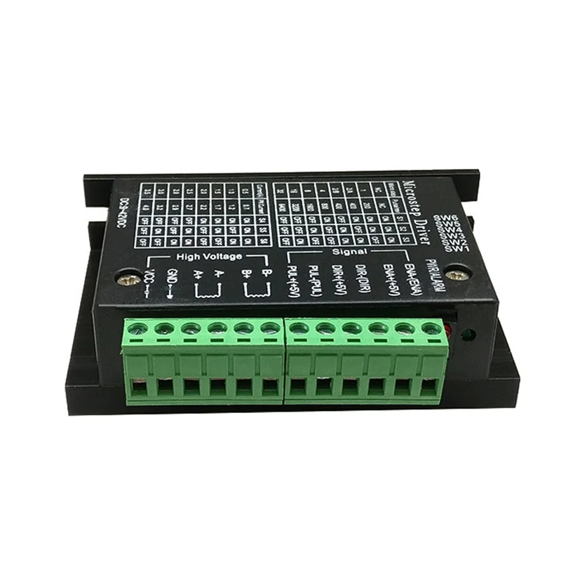 -AS58 TB6600 Обновление драйвера 32 подраздел 42/57/86 Драйвер шагового двигателя 4,0 А 42 В постоянного тока Портативный драйвер, как показано на рисунке ABS 1 шт.