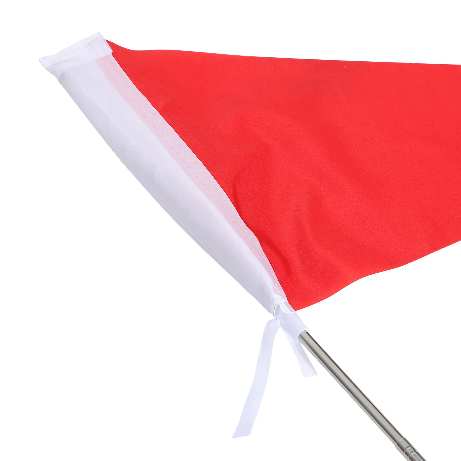 علم الدليل السياحي المحمول تلسكوبي صغير للرحلات المدرسية والأنشطة الخارجية وعلم إشارة السلامة وأعلام يدوية على العصا #2