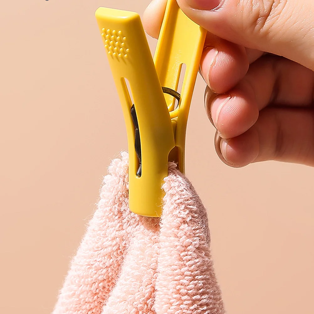 

30pcs Underwear Sock Clips Plastic Clothes Drying Clips Windproof Non-Slip Quilt Clamps For Baby Clothes Scarves Towels