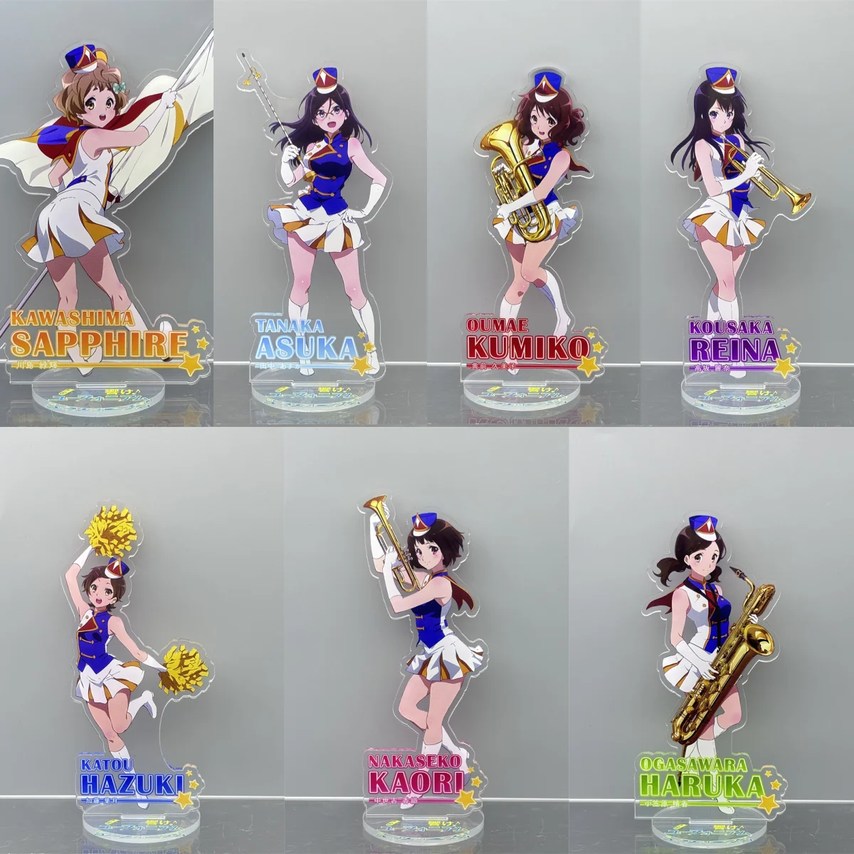 15cm Anime hibike! euphonium Acrylic Stand Model Cosplay Characters Ornament Accessories Goods Collection Gifts