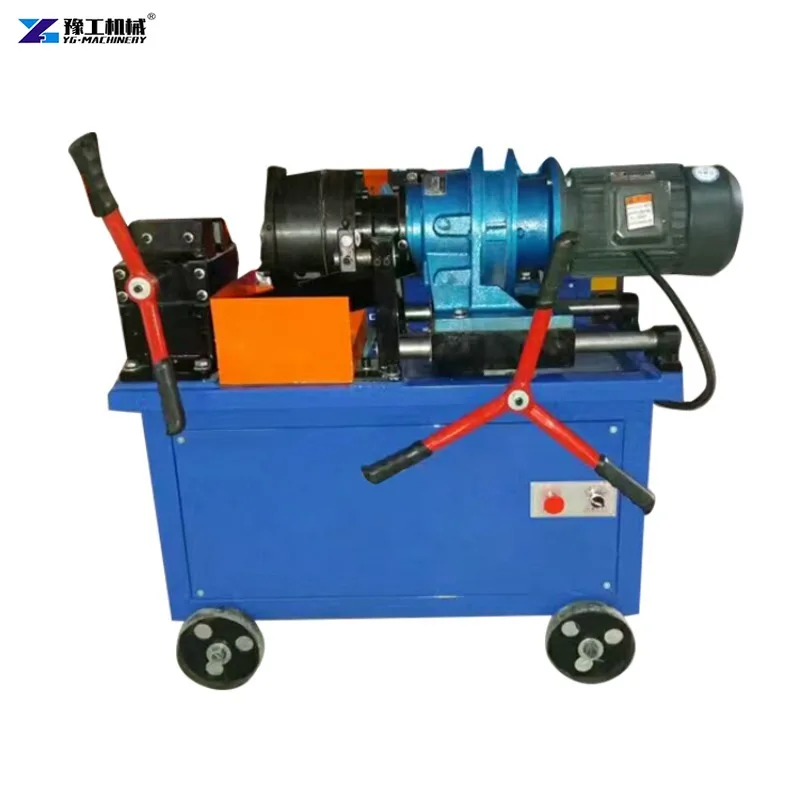 High Cost-performance Fully Automatic Metal Pipe Threading Machine  Industrial-grade Electric Drive