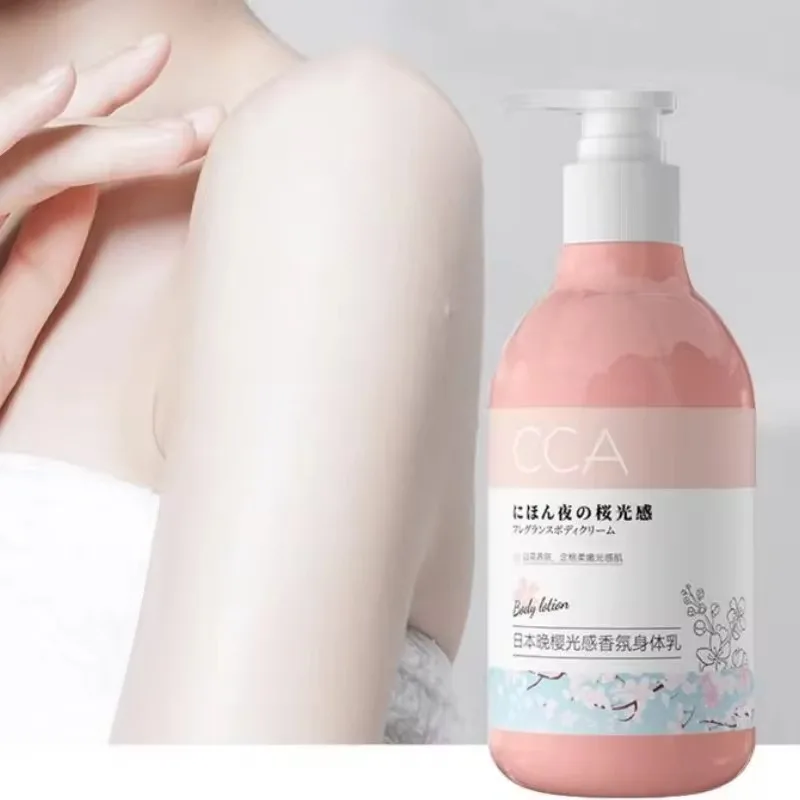 Japanese Cherry Blossom Whitening Body Lotion Moisturizing Anti-aging Anti-Wrinkle Full Body Bleaching Repair Skin Care Lotion