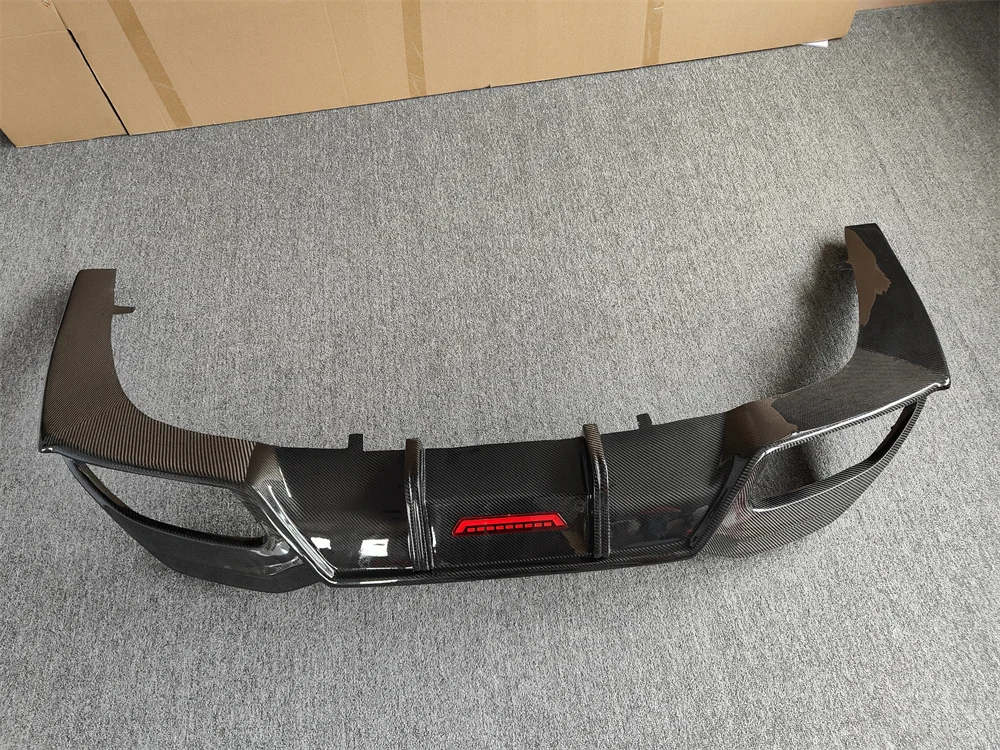 Used for BMW 8 Series G14 G15 G16 body kit genuine carbon fiber TK style rear diffuser body kit