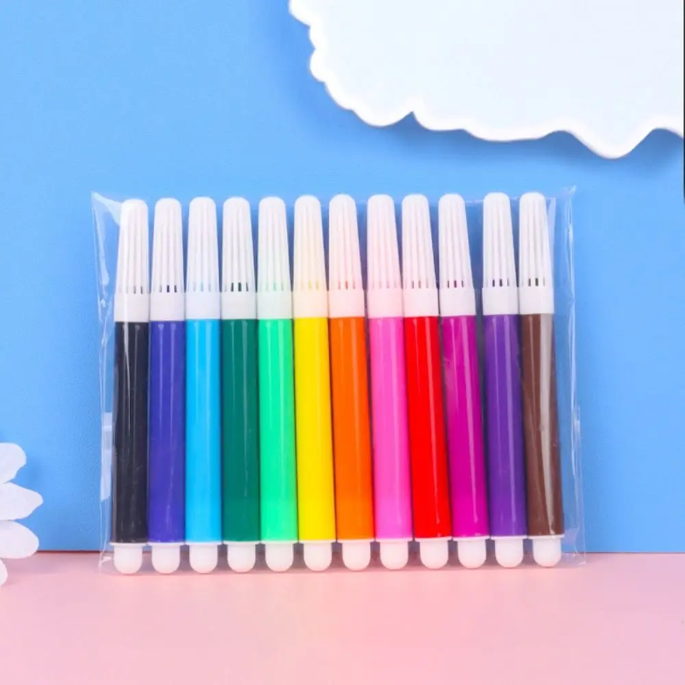 Filling Drawing Toy Color Filling Colorful Watercolor Pen Drawing Toy Safe Coloring Markers Friendly Graffiti Children