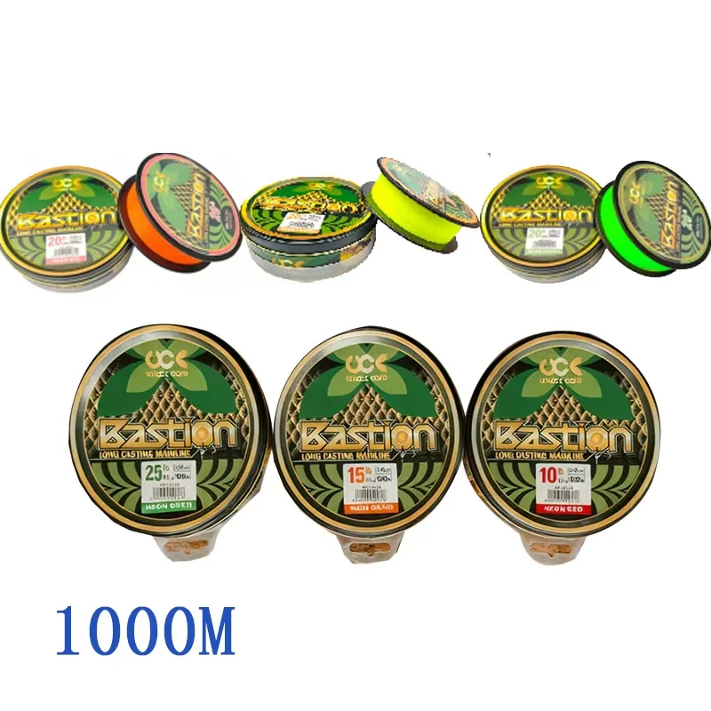 

1000M Long Casting Carp Fishing Mainline – Abrasion Resistant Nylon Monofilament Line for Freshwater Big Carp
