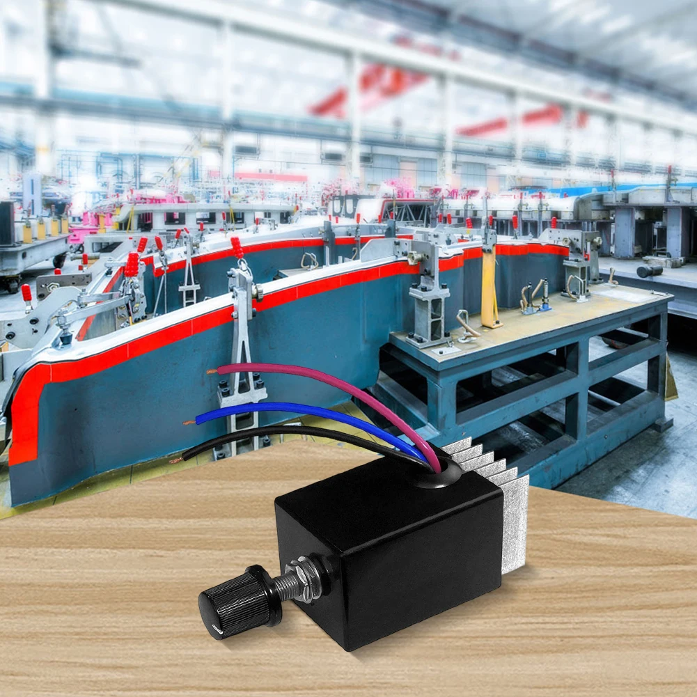 12V/24V stepless speed regulator for DC motor speed control switch for automotive fan heater defroster and DC powered equipment