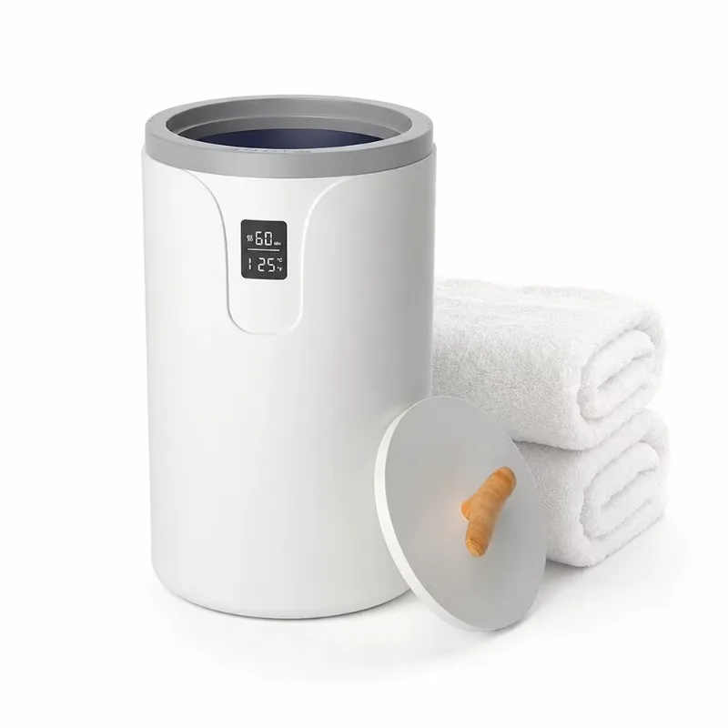 towel warmers OEM ODM Supplier Heated Towel Bucket Portable Hot Towel Warmer with Timer for Bathroom Spa Hotel