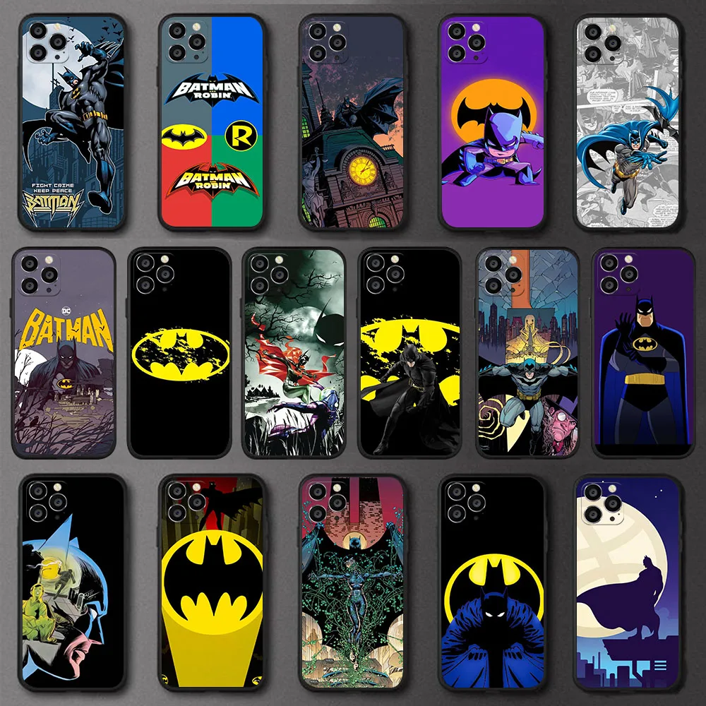 Funda de silicona para Samsung, carcasa de silicona para Samsung M31, J2, J4, J5, J6, J7, S7, S10, Edge, Prime Pro Lite Plus, Happy Batman Day, HM-73