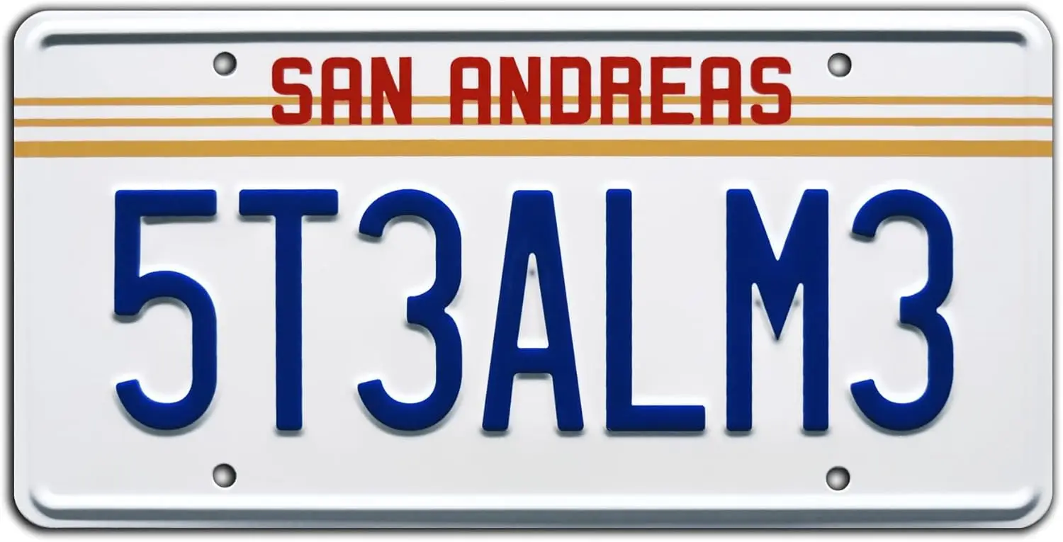 Grand Theft Auto | Steal ME | Metal Aluminum sign License Plate