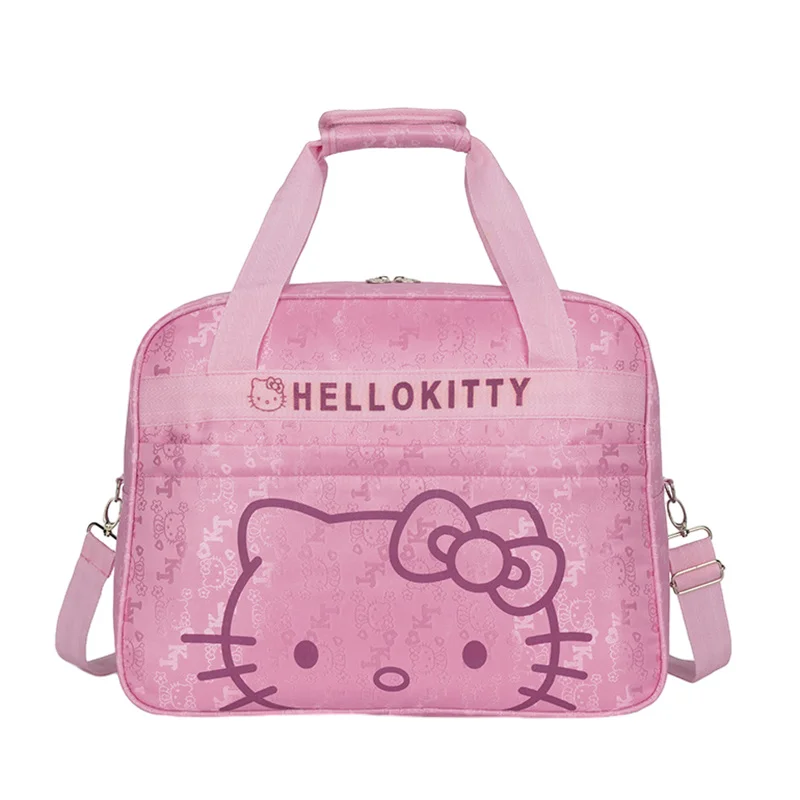 

travel bags Cute Hello kitty cat Messenger luggage bag travel bag Cartoon portable shoulder bag Mummy bag for women Big size