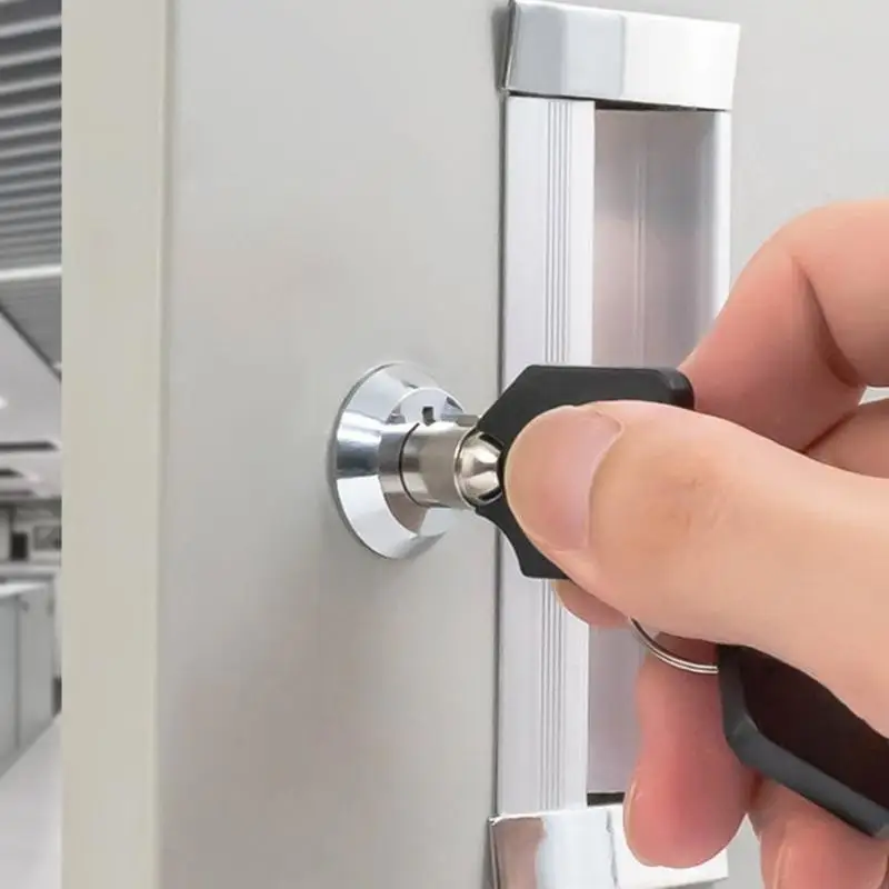 E06A Sturdy Stainless Steel Lock Set Home Accessory for Cabinets and Toolboxes