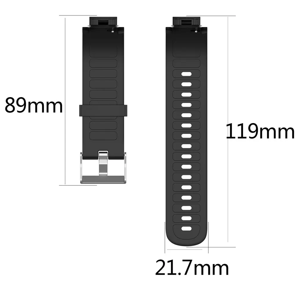 Silicone Strap For Xiaomi Amazfit Verge Lite Wristband Soft Watch Band Replacement Bracelet For Huami Amazfit Verge 3 Band