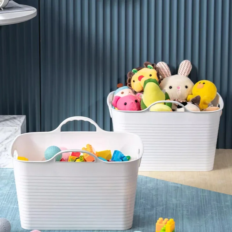 Dirty Clothes Take in Household Use Large Capacity Laundry Dirty Clothes Basket Toys  Miscellaneous Items Portable Storage Boxes