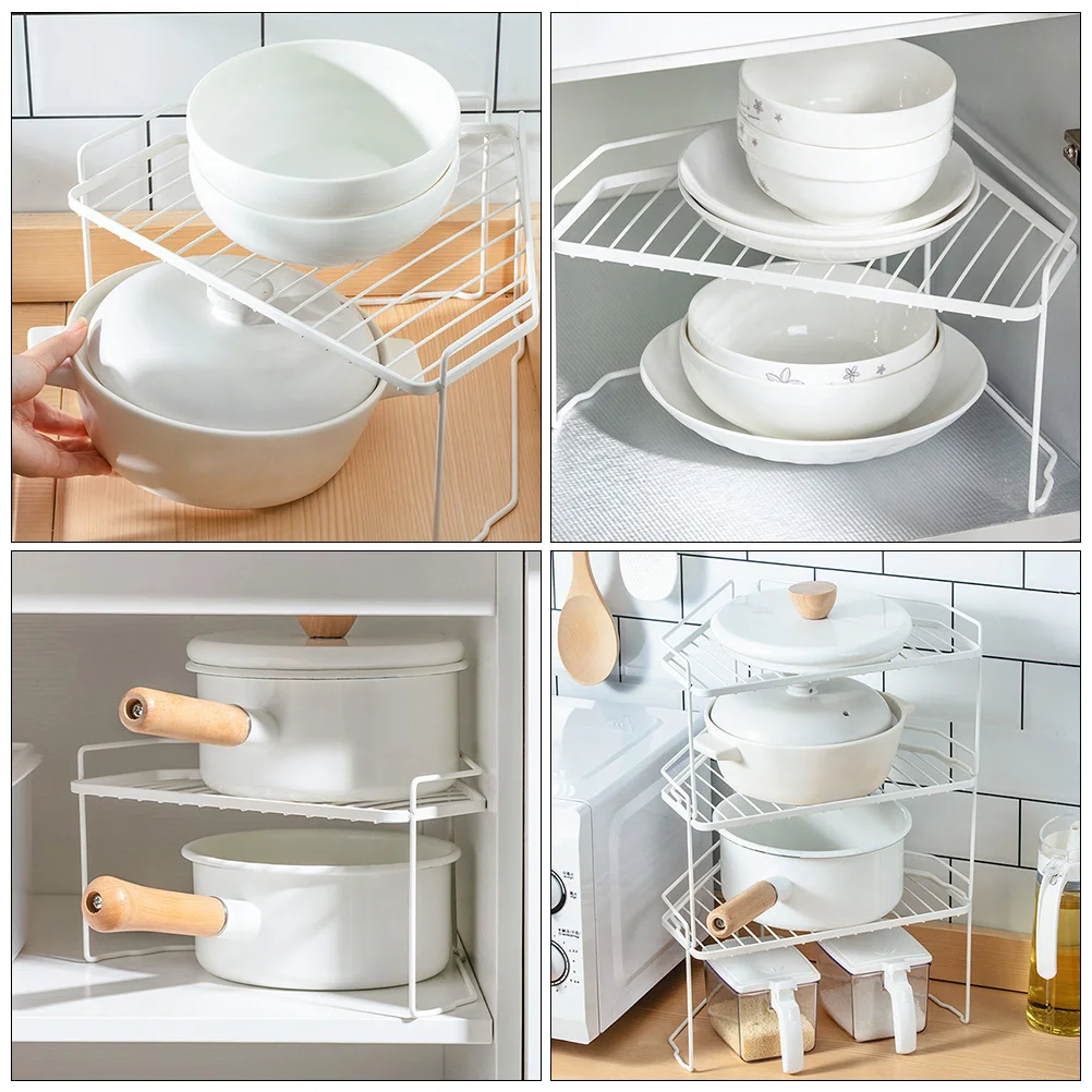 

1pc Seasoning Storage Rack Condiment Organizer Heavy Duty Steel Shelf Kitchen Bathroom Bedroom Space Saving Multi Functional