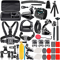 50 in 1 Action Camera Accessory Kit for GoPro Hero 11/10/9/8/7/6/5/4 GoPro Max Fusion Insta360 AKASO DJI Osmo Action Cameras