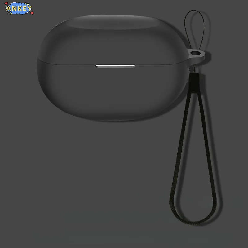 Case for realme Buds Air5 Pro , Air 6 Pro , T01 T310 T300 T110 T100 Protective Nylon Lanyard Soft Cover Shells Sleeve