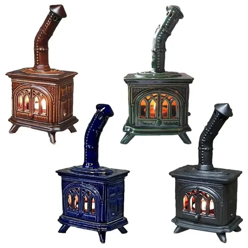 

Fireplace Candlestick Holder Tea Light Art Candle Holder Creative Resin Candle Holders For Living Room Home Dining