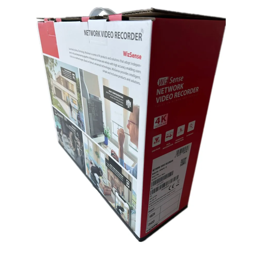 

16 Channels 1U 2HDDs WizSense Network Video Recorder NVR5216-EI AI by Recorder AI by Camera ANPR