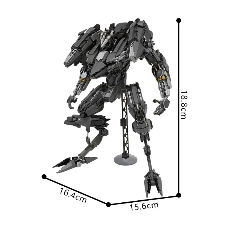 2231PCS MOC Swordfis Mech Figuren Bouwstenen Kit Mecha Action Beeldje Model DIY Monteren Speelgoed voor Kid Gift Verzamelen ornament