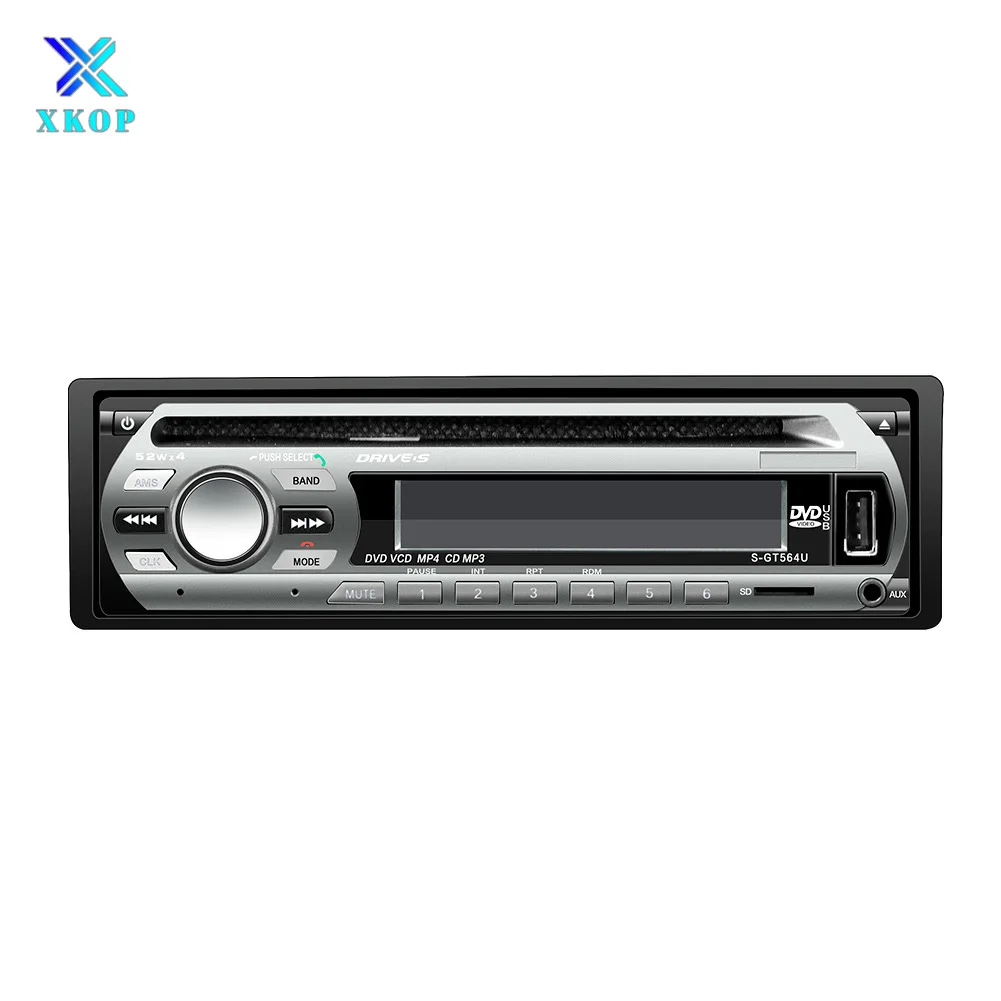 12V Car CD Player  Toca DVD VCD Car Stereo MP3 Player FM AUX BT Audio rd45  Optical Disk Player Accessories