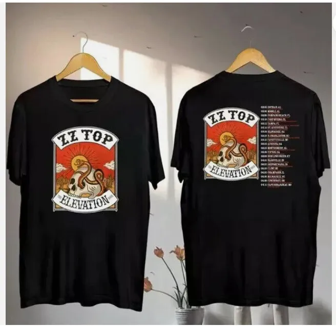 2025 ZZ Top The Elevation Tour Shirt ZZ Top Band 2025 Concert Zz Top