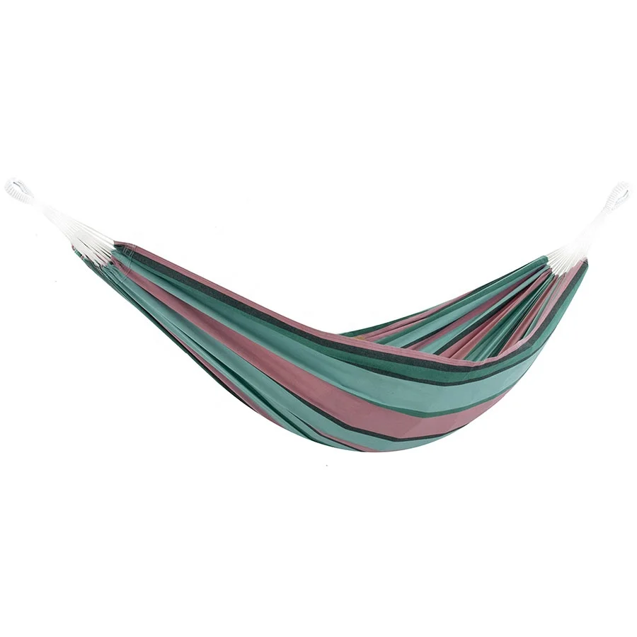 Top Quality Canvas Camping Hammock Portable Travel Hammock Indoor Outdoor Hammock Without Stand