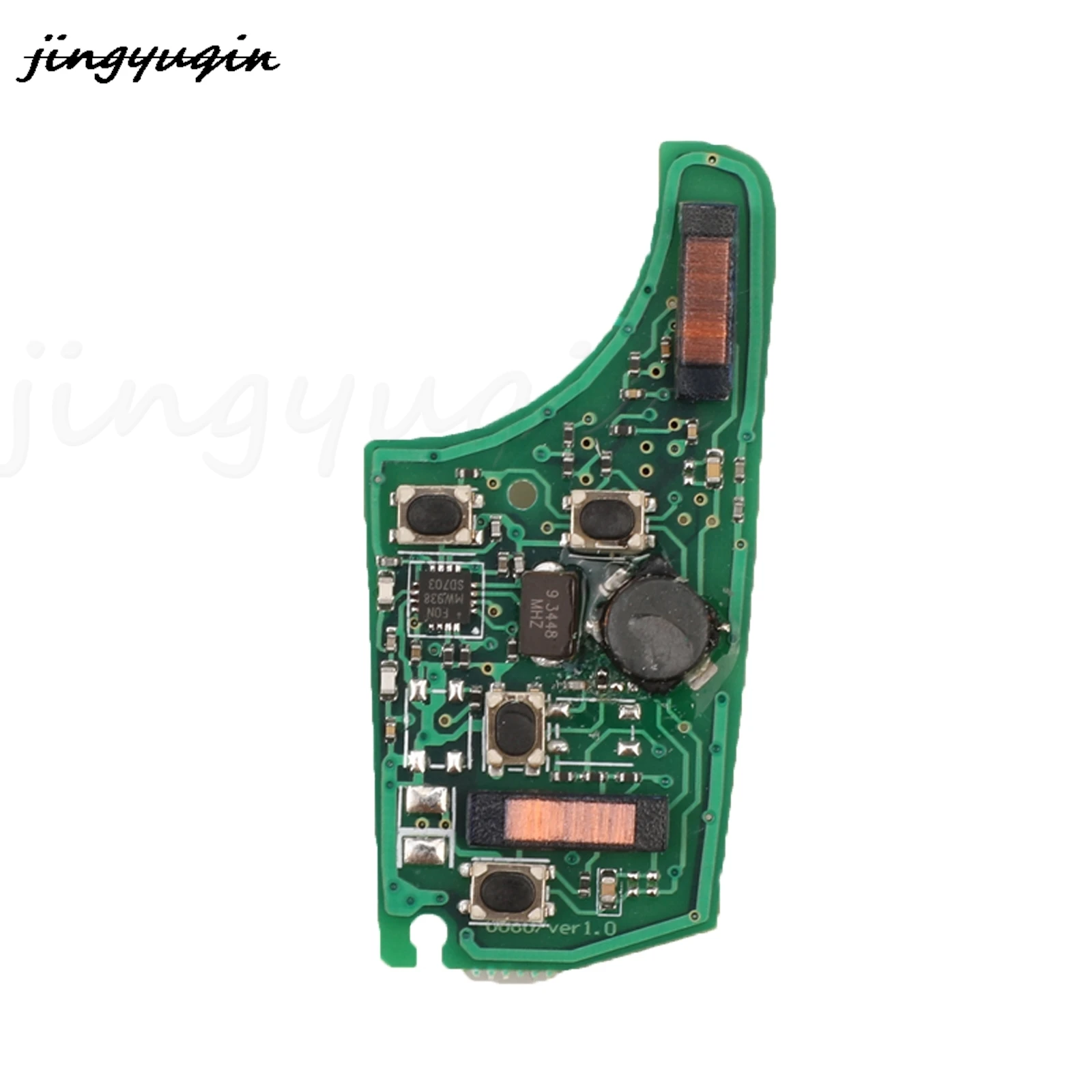 Jingyuqin 4 pulsanti Remote Key Circuit Board Fob 315/433Mhz ID46 Chip per Chevrolet Malibu Cruze Aveo Spark Sail Opel/Vauxhall