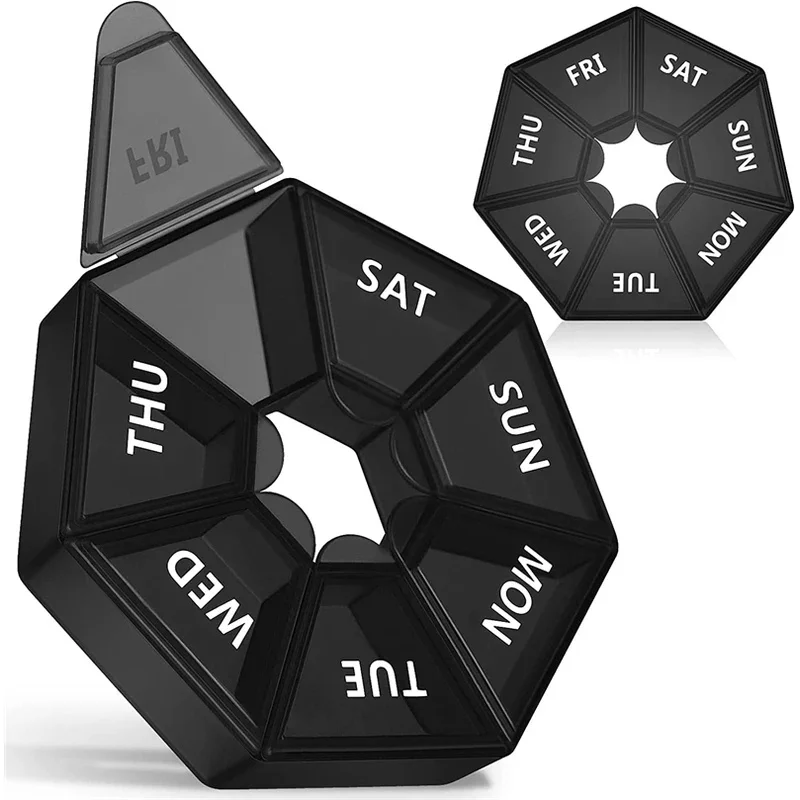 2Pcs 7 Days Pill Me…