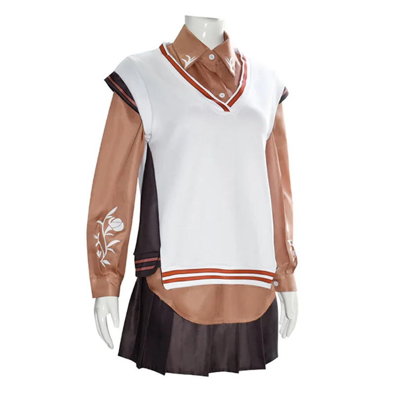 

World Plan Colorful Stage Feat Косплей Костюм Нене Сатоми в Куджитсу Но Куни Косплей Аниме Костюм