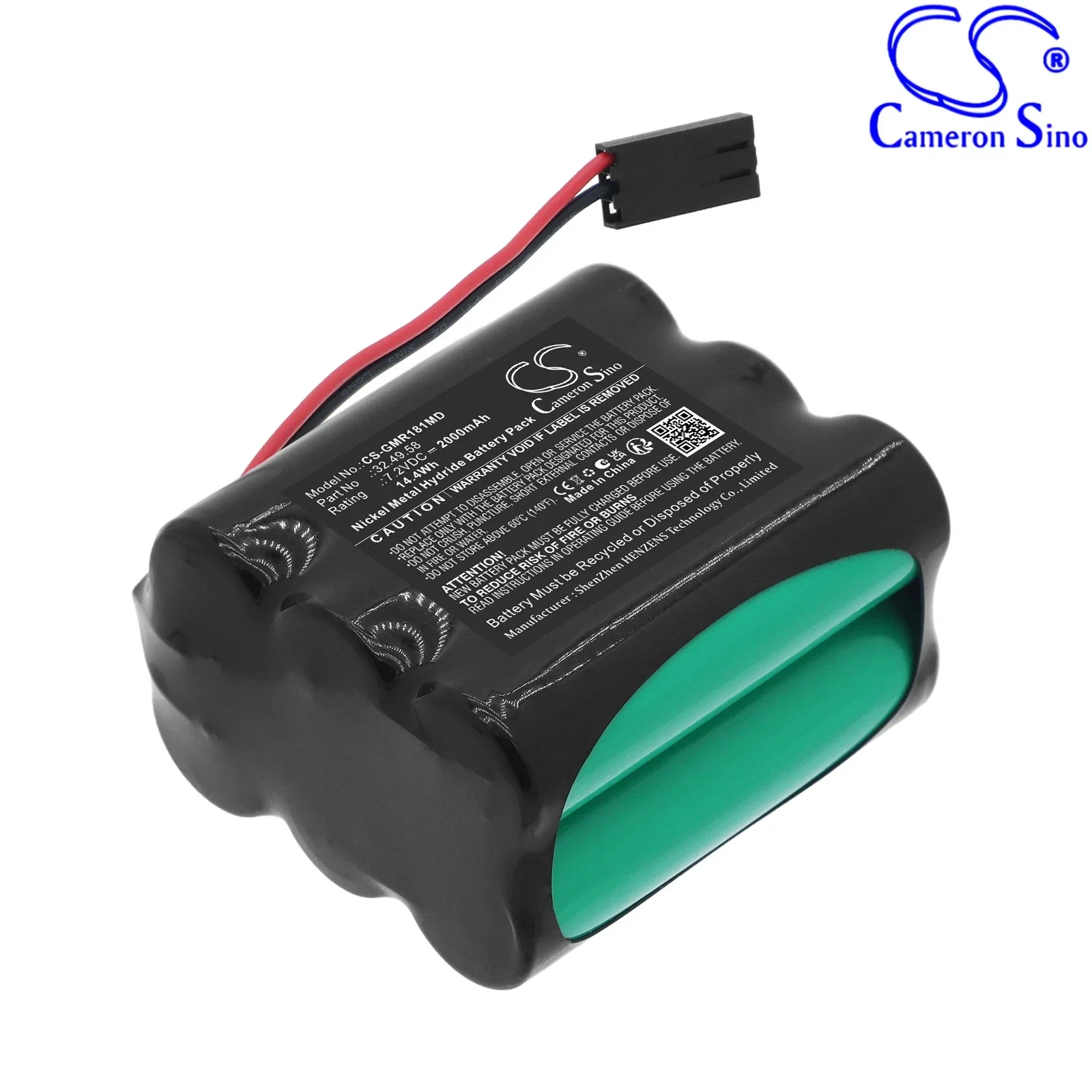 Replacement 7.2V 2000mAh Battery for GretagMacbeth D182 D183 D188 D185 D186 SPM55 SPM100 SPM50 Reflection Densitometer D181