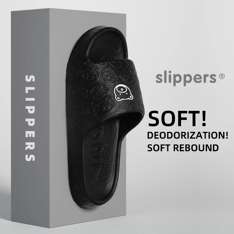 Antislipslippers Dames Bovenkleding 2024 Nieuwe Badkamer Badkamer Indoor Home Sandalen Dames Zomer Eva