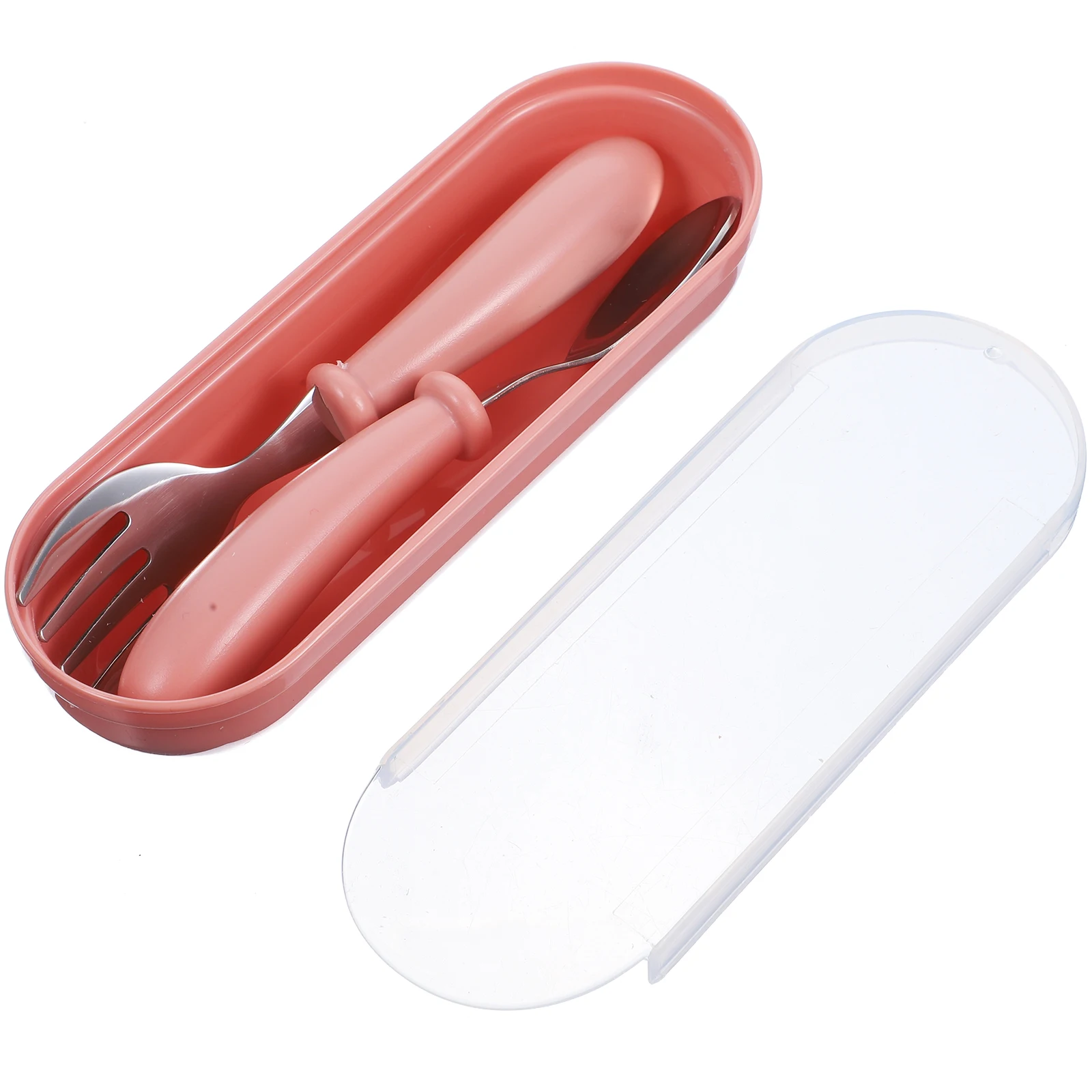 

Children Cutlery Set Stainless Steel Kids Utensils Durable Lightweight Baby Feeding Spoon Toddler Spoons Infant Fork Portable